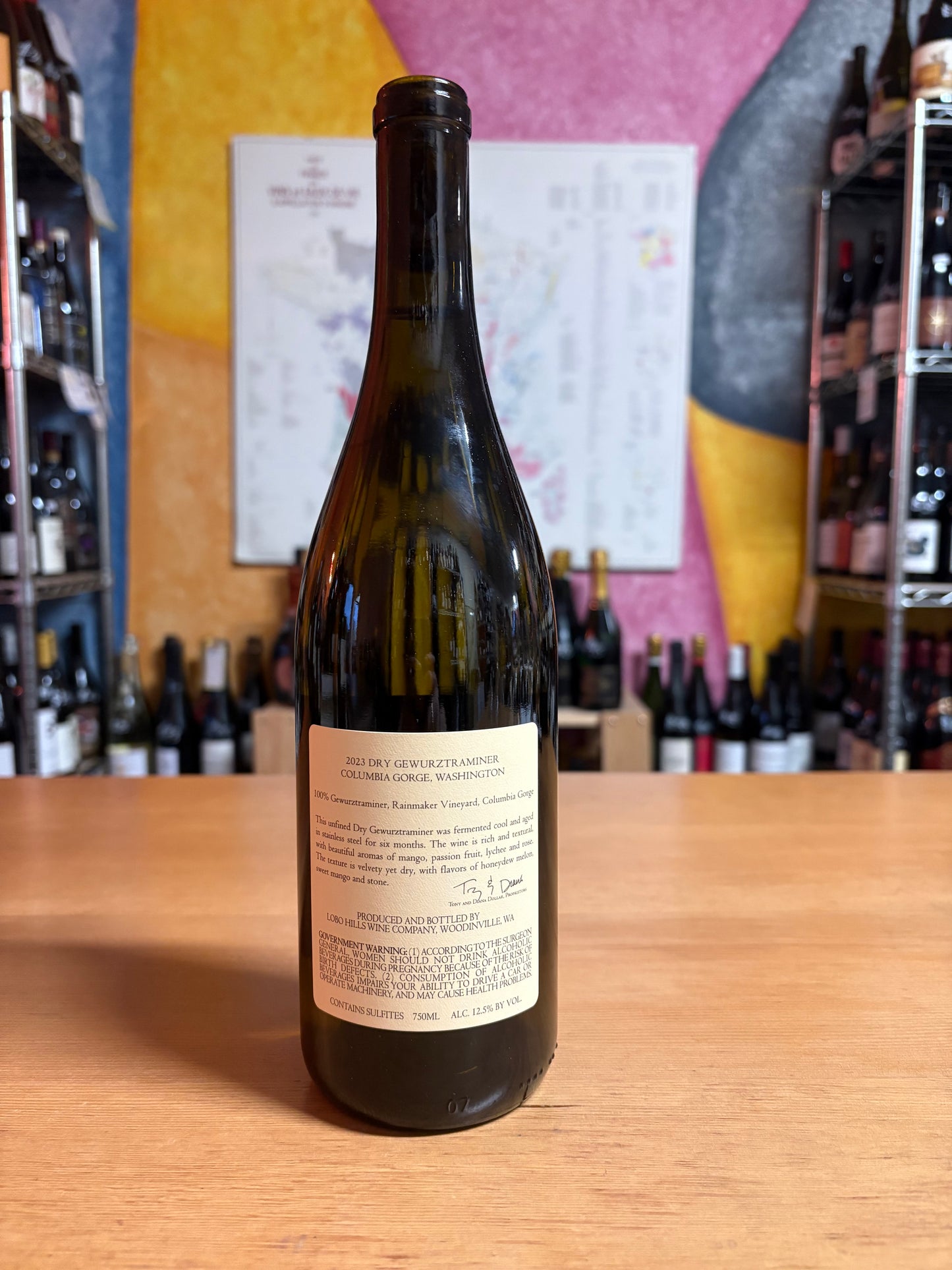 LOBO HILLS 2023 Gewurztraminer (Columbia Gorge, WA)