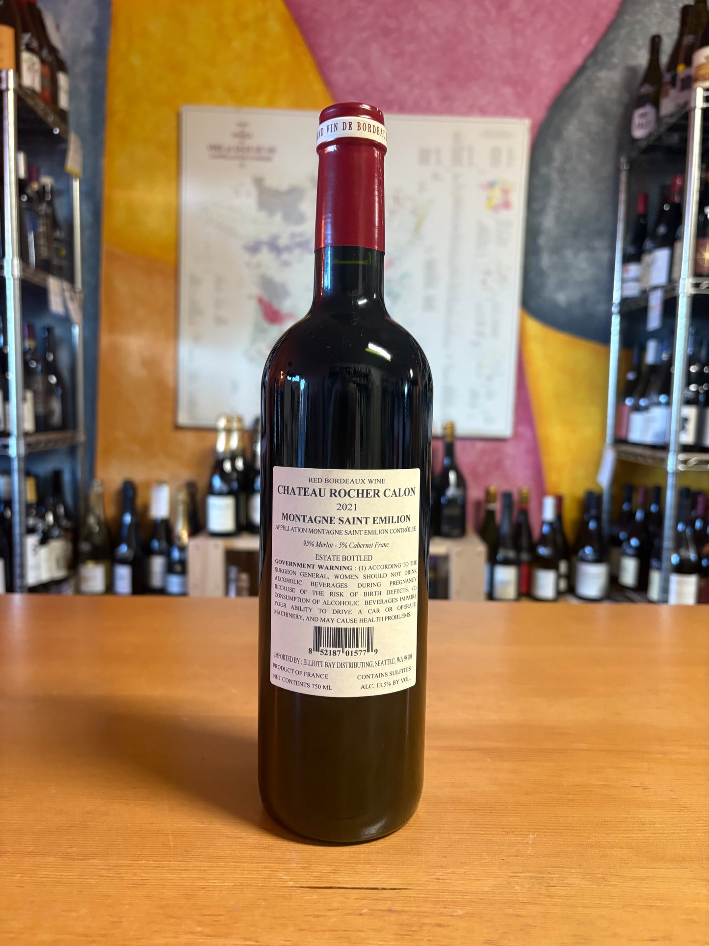 CHATEAU ROCHER-CALON 2021 Montagne-Saint-Emilion (Bordeaux, FR)
