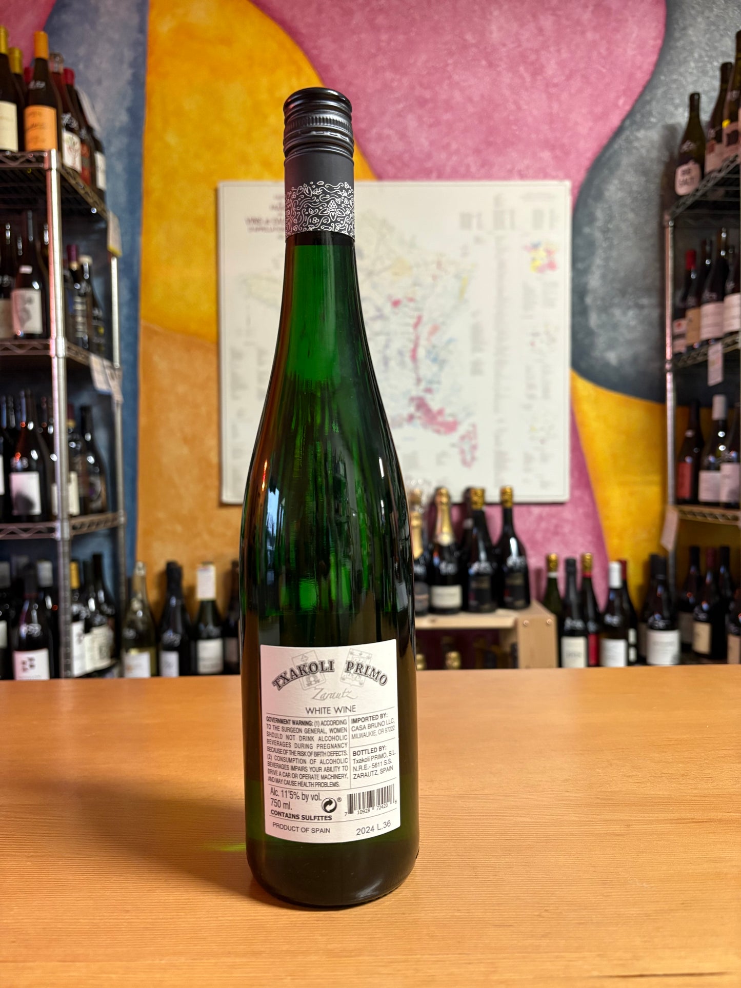 TXAKOLI PRIMO 2024 Txakolina 'Zarautz' (Basque Region, Spain)