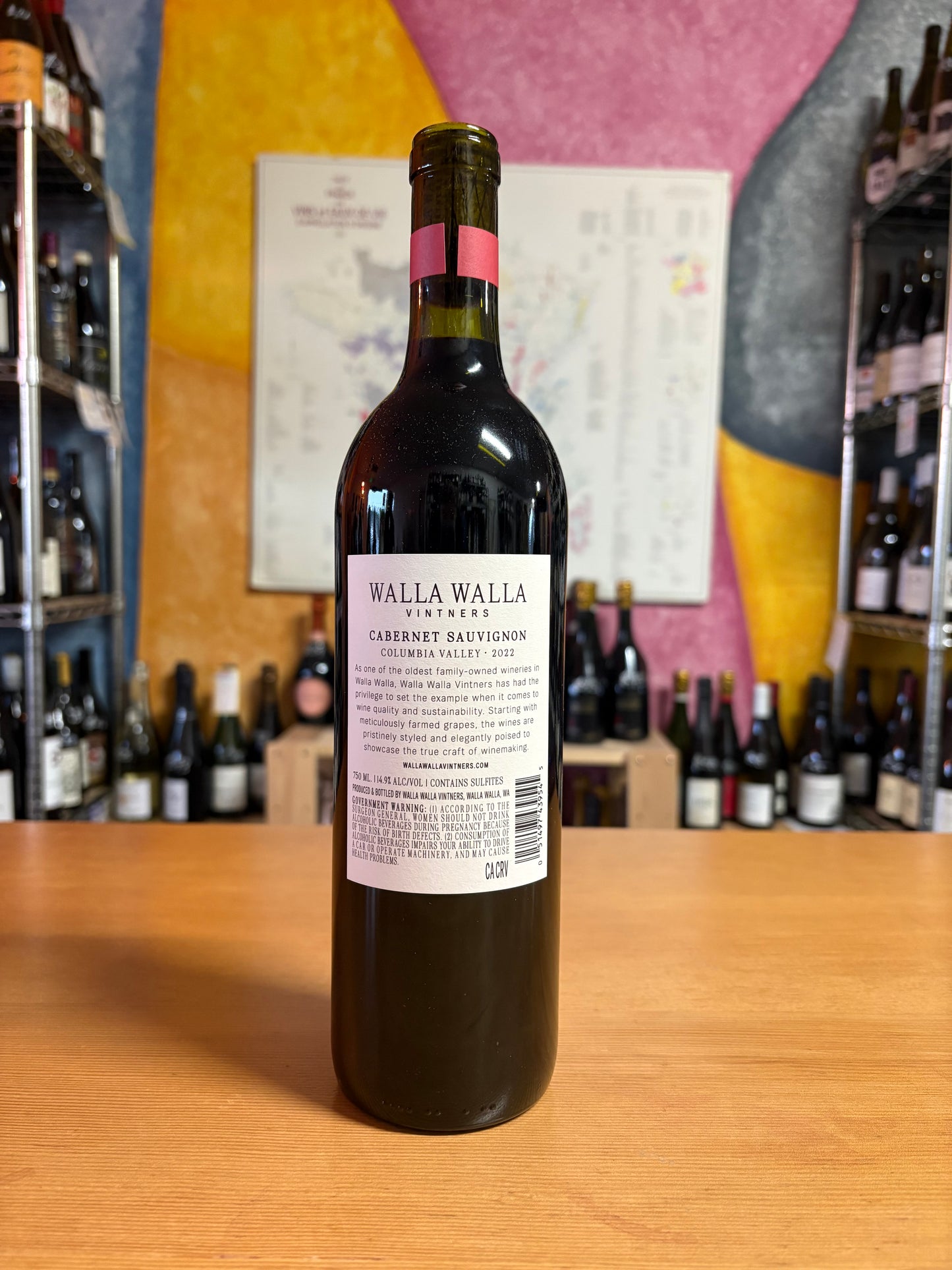 WALLA WALLA VINTNERS 2022 Cabernet Sauvignon (Columbia Valley, WA)