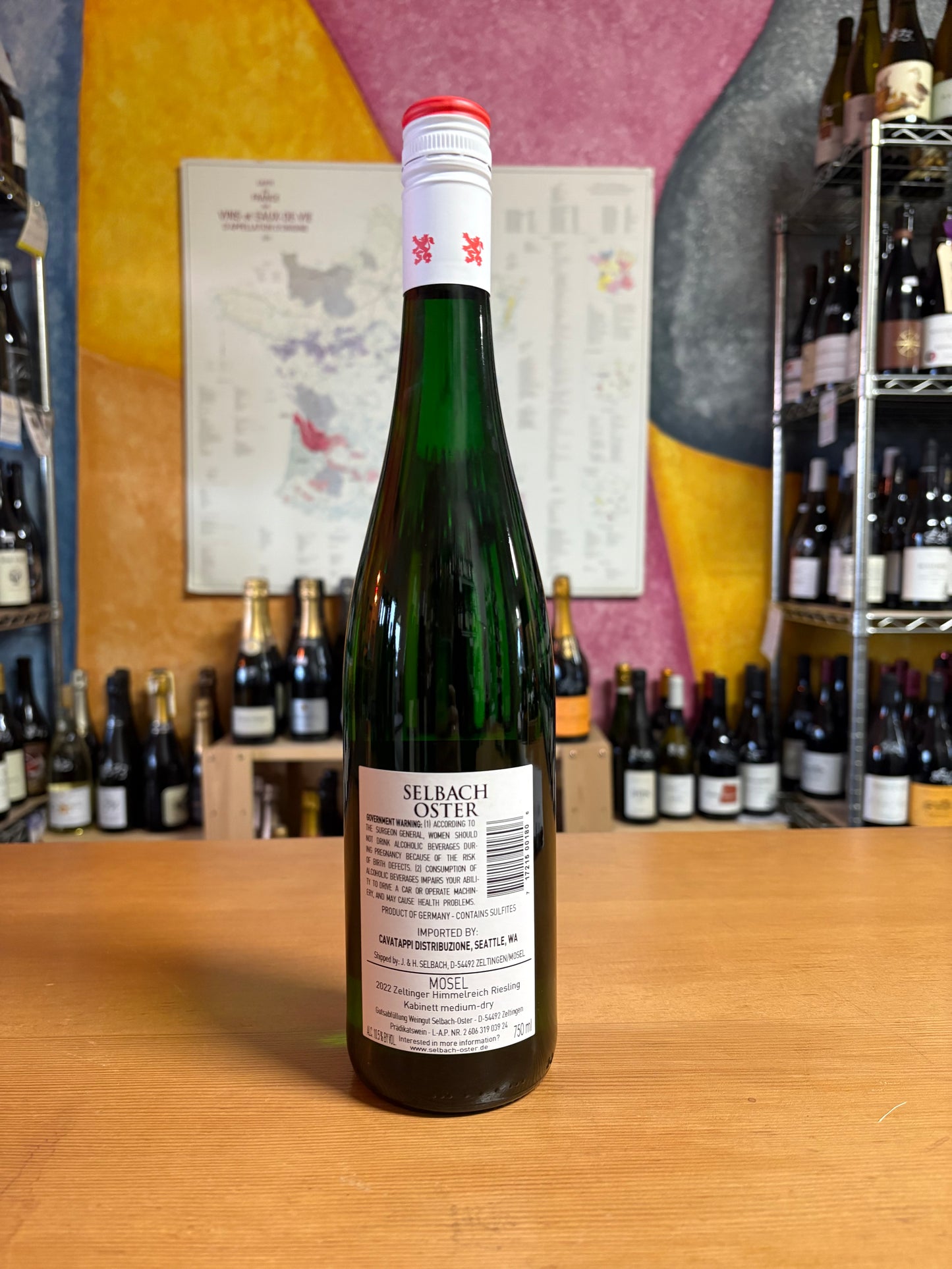 SELBACH-OSTER 2022 Riesling Kabinett Halbtrocken 'Zeltinger Himmelreich' (Mosel, Germany)