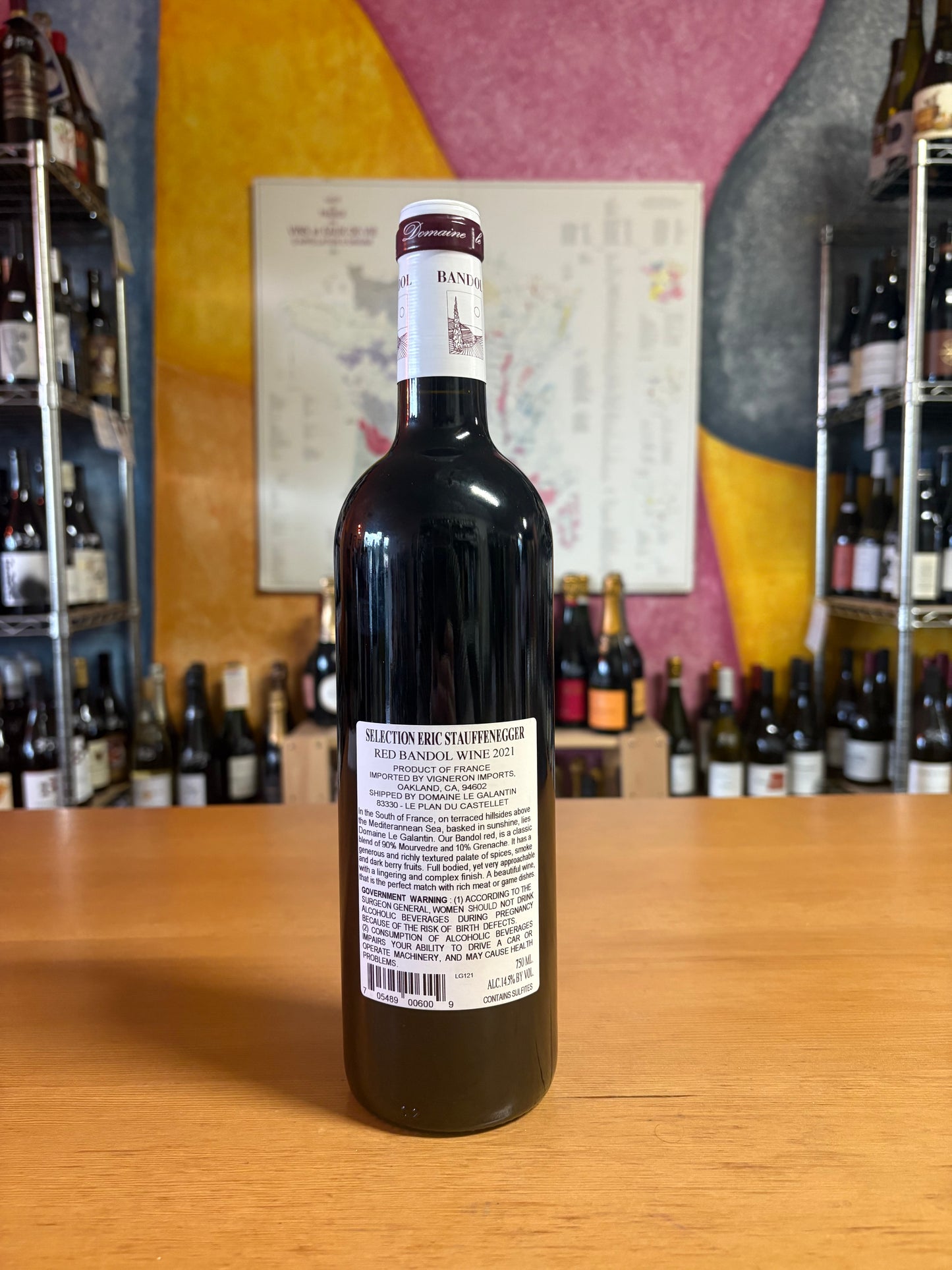 DOMAINE LE GALANTIN 2021 Bandol Rouge (Bandol, FR)
