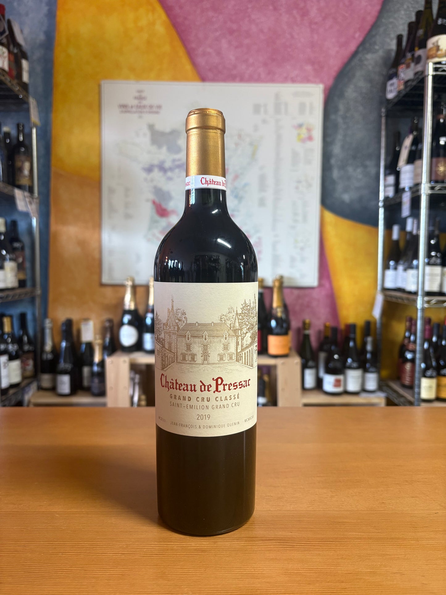 CHATEAU DE PRESSAC 2019 St. Emilion Grand Cru (Bordeaux, FR)