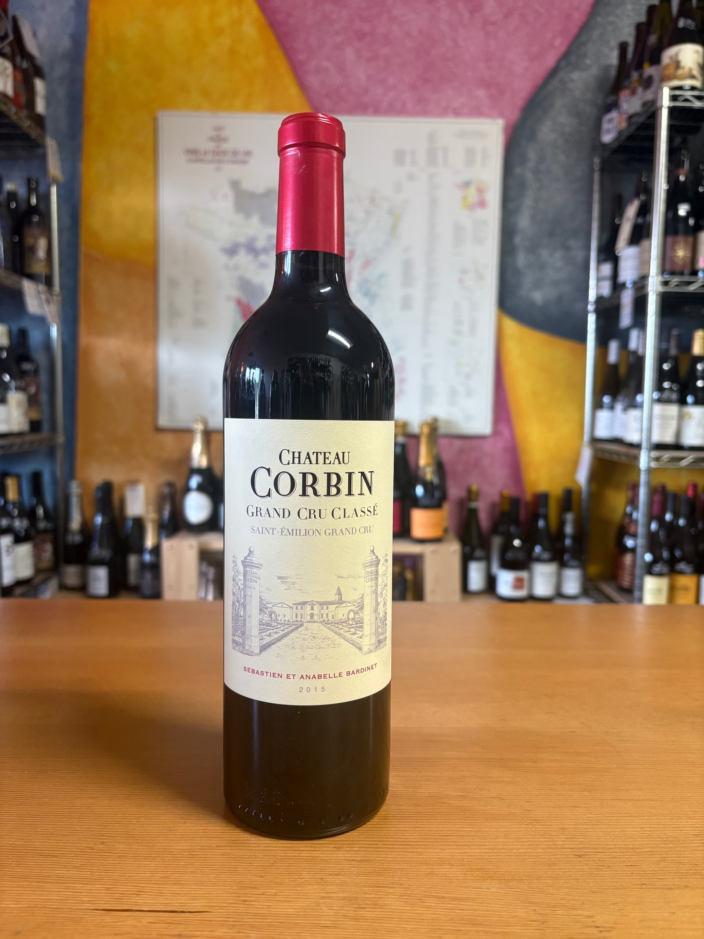 CHATEAU CORBIN 2015 St. Emilion Grand Cru Classe (Bdx, FR)