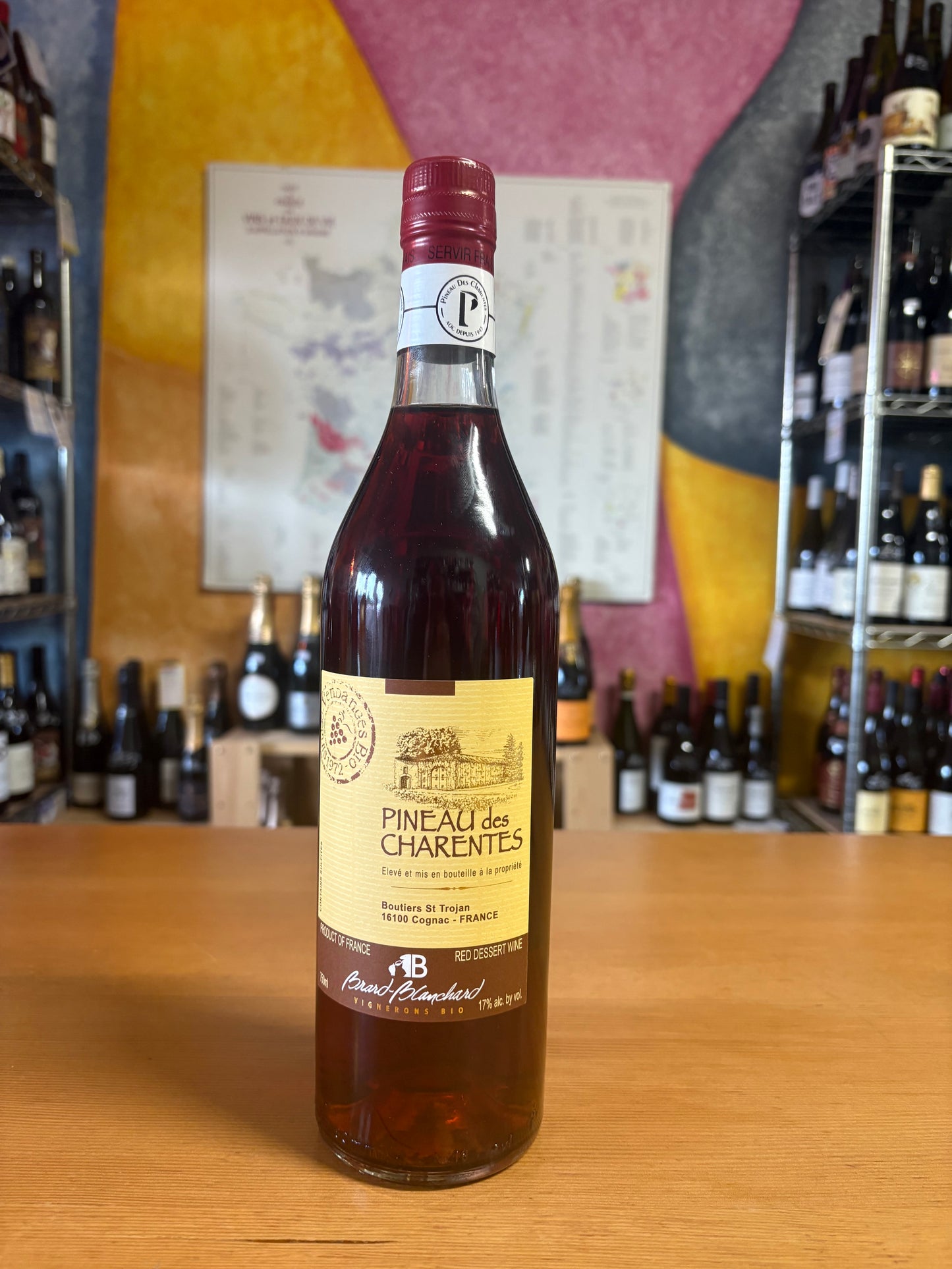 BERNARD-BLANCHARD NV Pineau des Charentes Rouge (Cognac, France)
