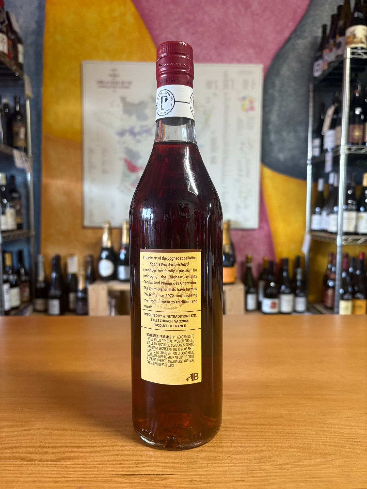 BERNARD-BLANCHARD NV Pineau des Charentes Rouge (Cognac, France)