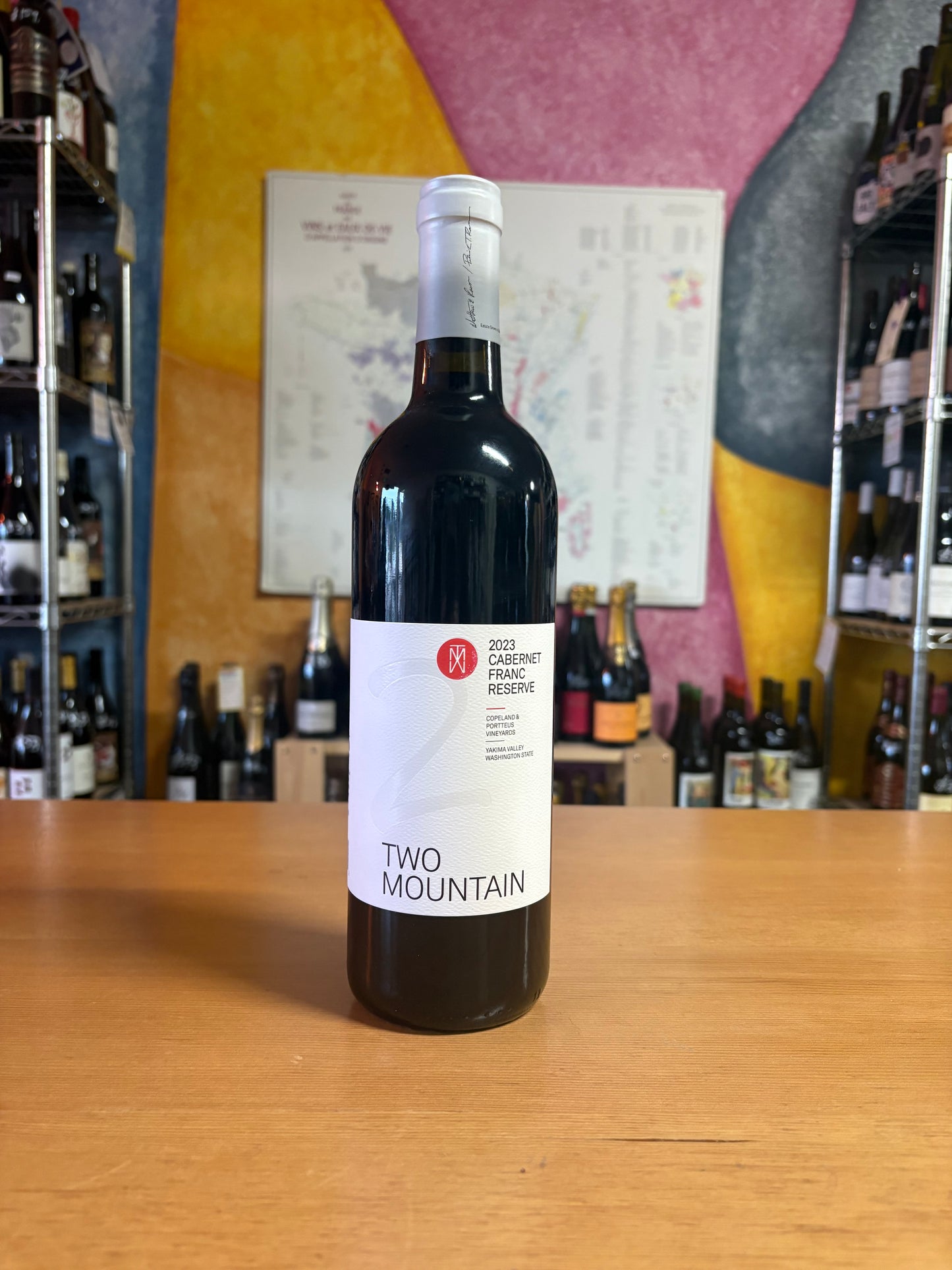 TWO MOUNTAIN 2023 Estate Cabernet Franc 'Reserve' (Yakima Valley, WA)
