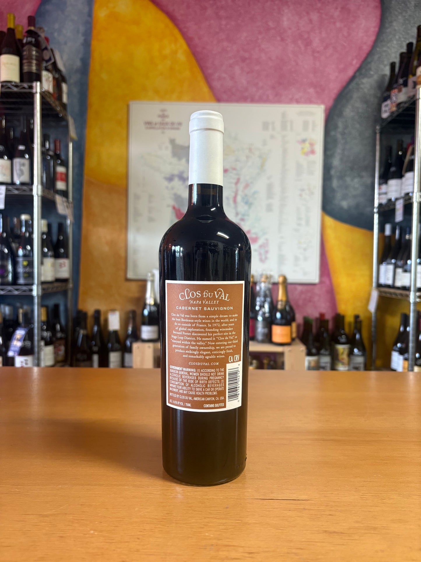 CLOS DU VAL 2023 Cabernet Sauvignon (Napa Valley, CA)