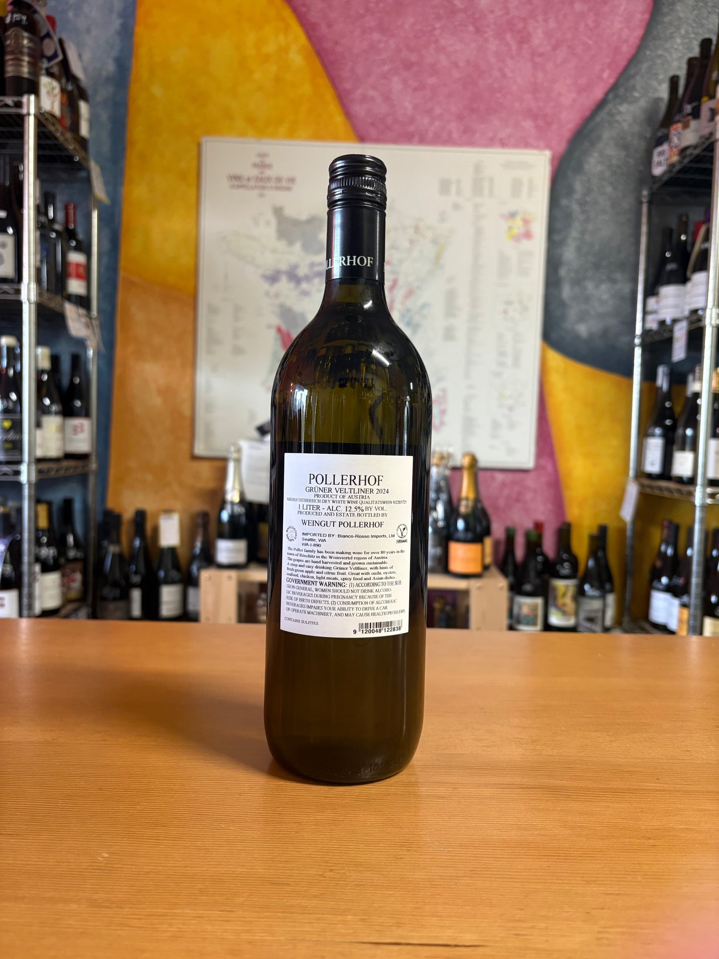 POLLERHOF 2024 Gruner Veltliner Liter (1.5L) (Weinvertel, Austria)