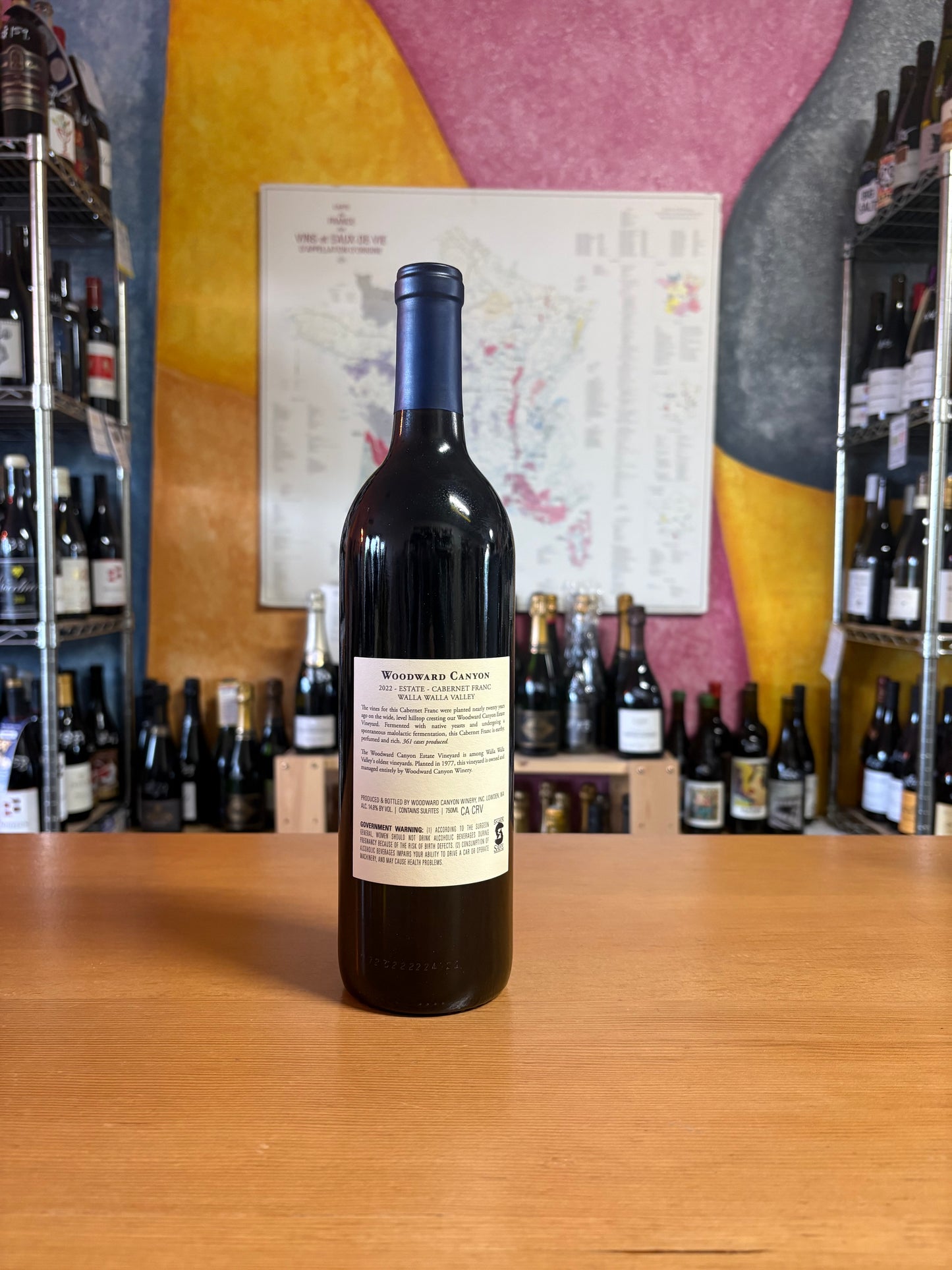 WOODWARD CANYON 2022 Estate Cabernet Franc (Walla Walla, WA)