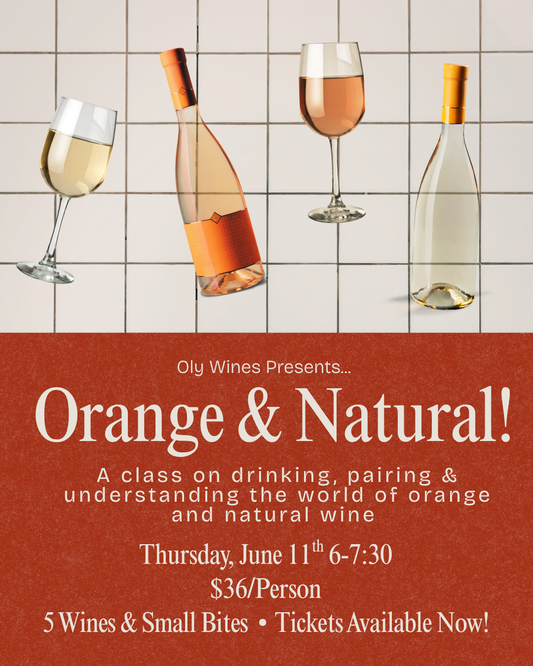 Guided Tasting: Orange & Natural Wine