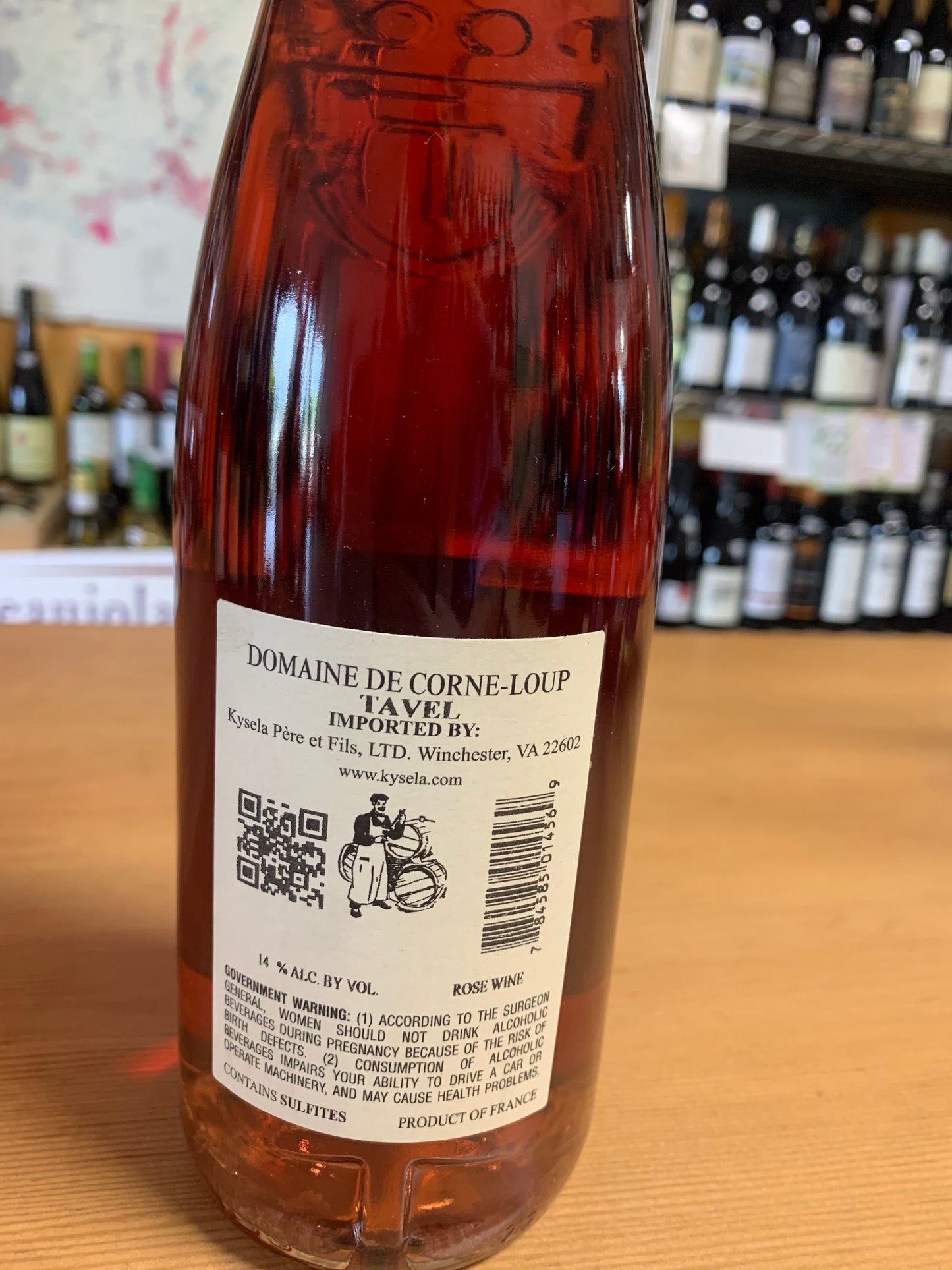 DOMAINE DE CORNE-LOUP 2022 Tavel Rose (Rhone, France)