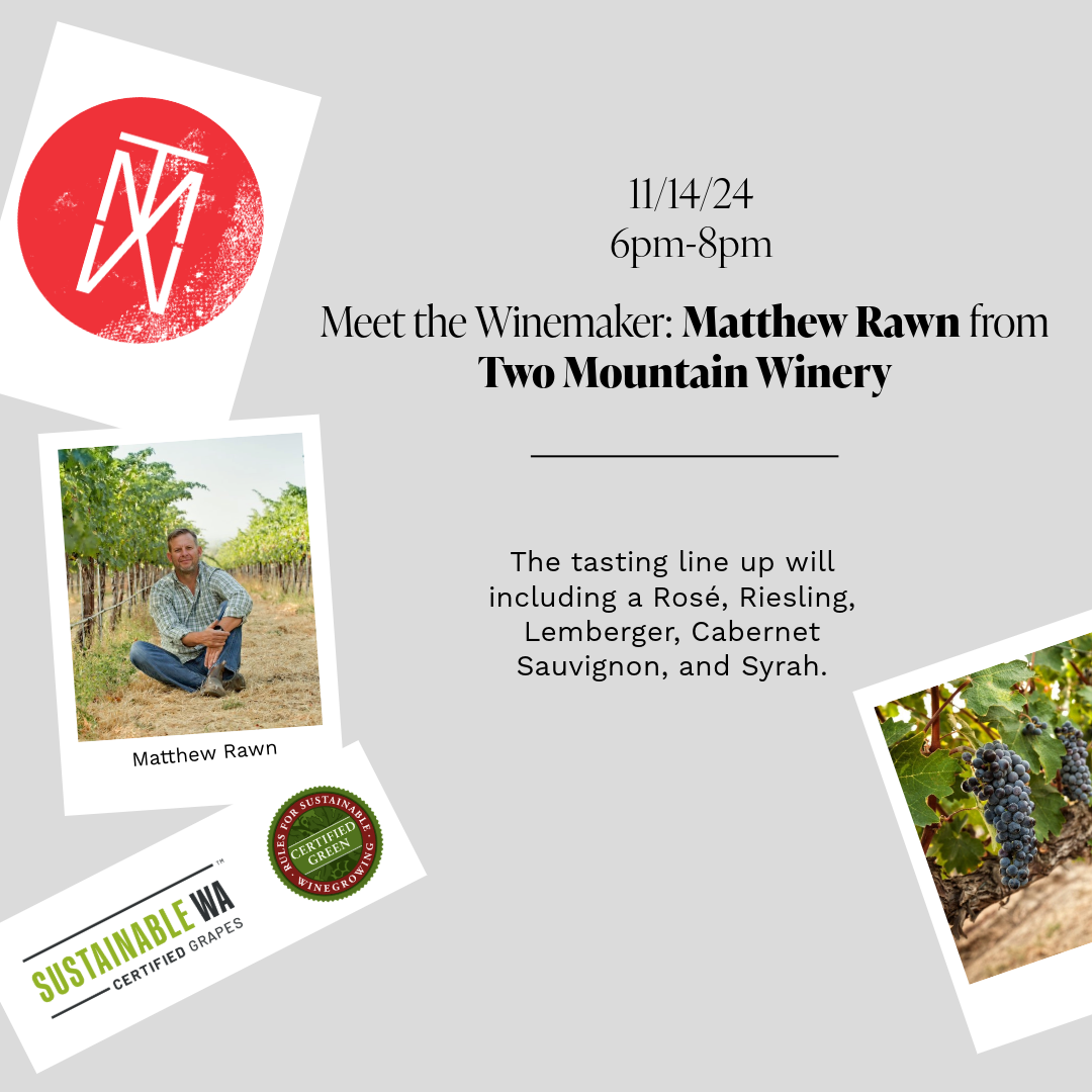 Meet the Winemaker: Matthew Rawn from Two Mountain Winery