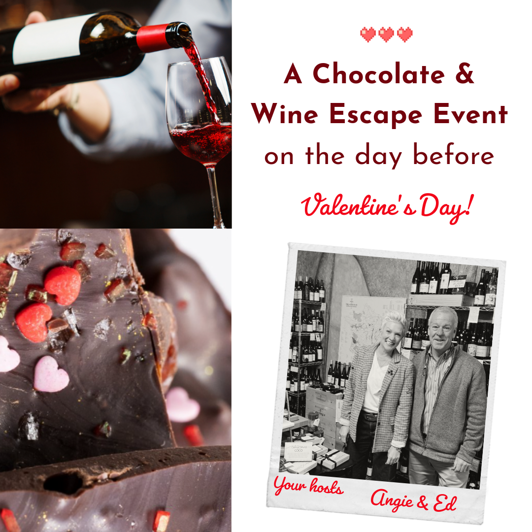 A Chocolate & Wine Escape Event