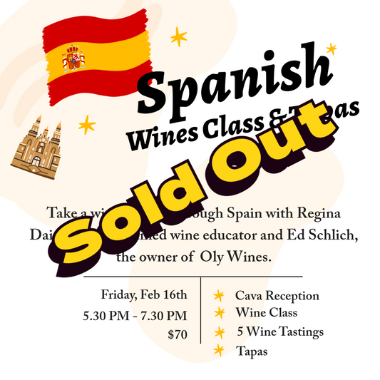 Spanish Wines Class & Tapas
