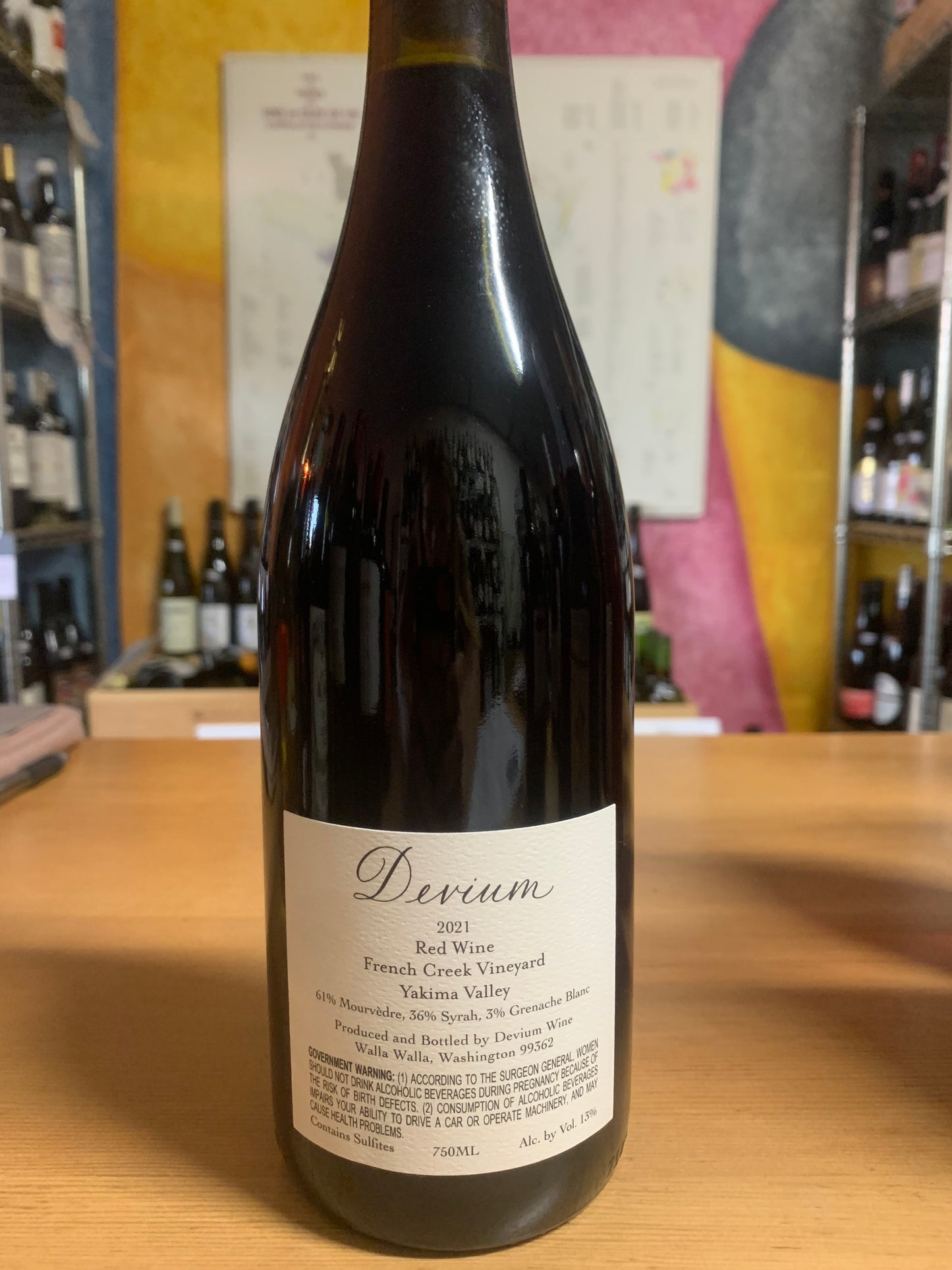 DEVIUM 2021 French Creek Red (Yakima, WA)