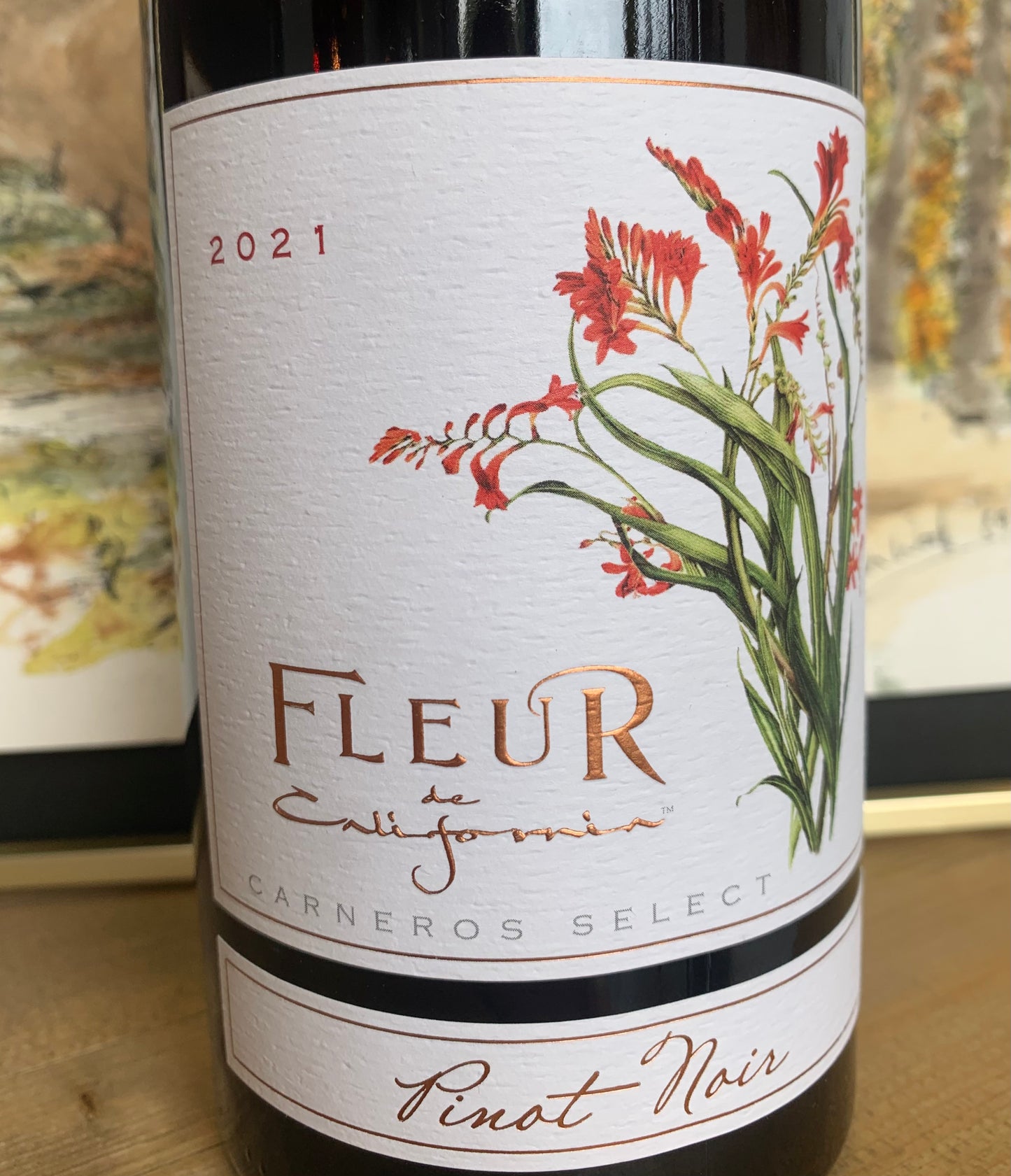 FLEUR DE CALIFORNIA 2021 Pinot Noir 'Carneros Select' (Carneros, CA)