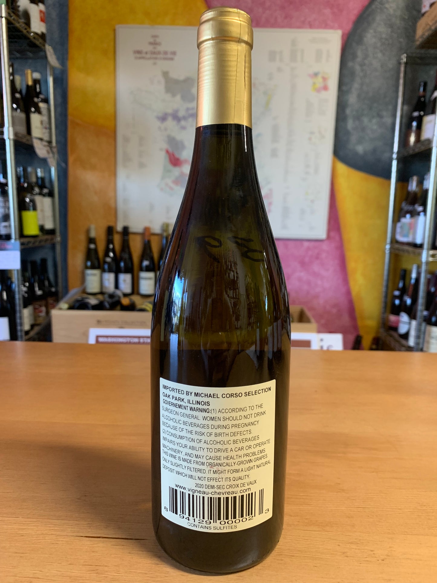 VIGNEAU-CHEVREAU 2020 Vouvray 'Cuvée Croix de Vaux' (Loire Valley, FR)