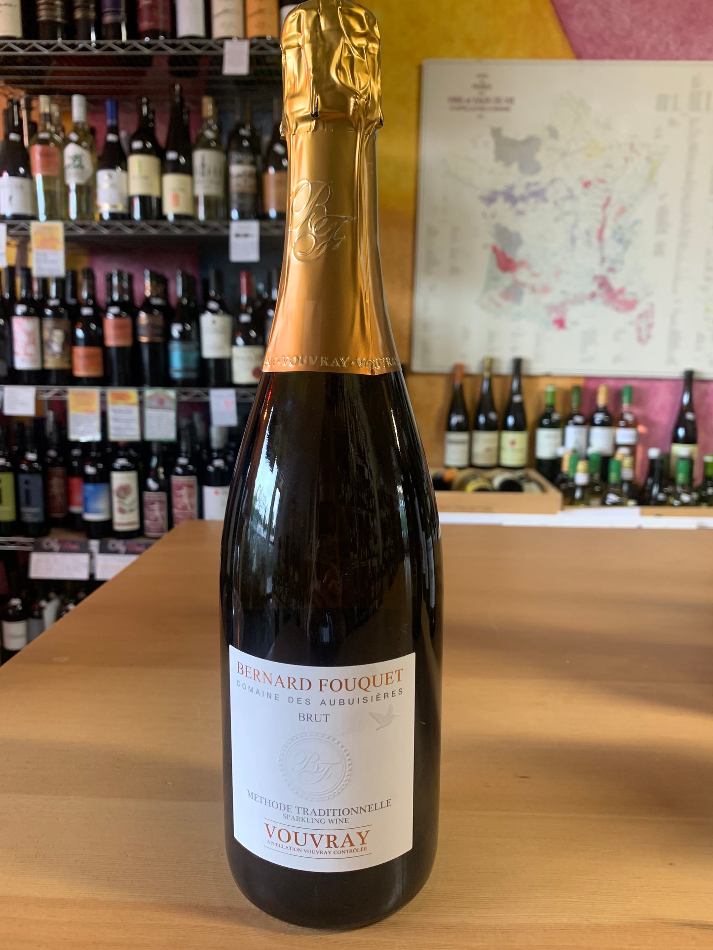 DOMAINE DES AUBUISIÈRES NV Brut Vouvray 'Bernard Fouquet' (Loire Valley, France)