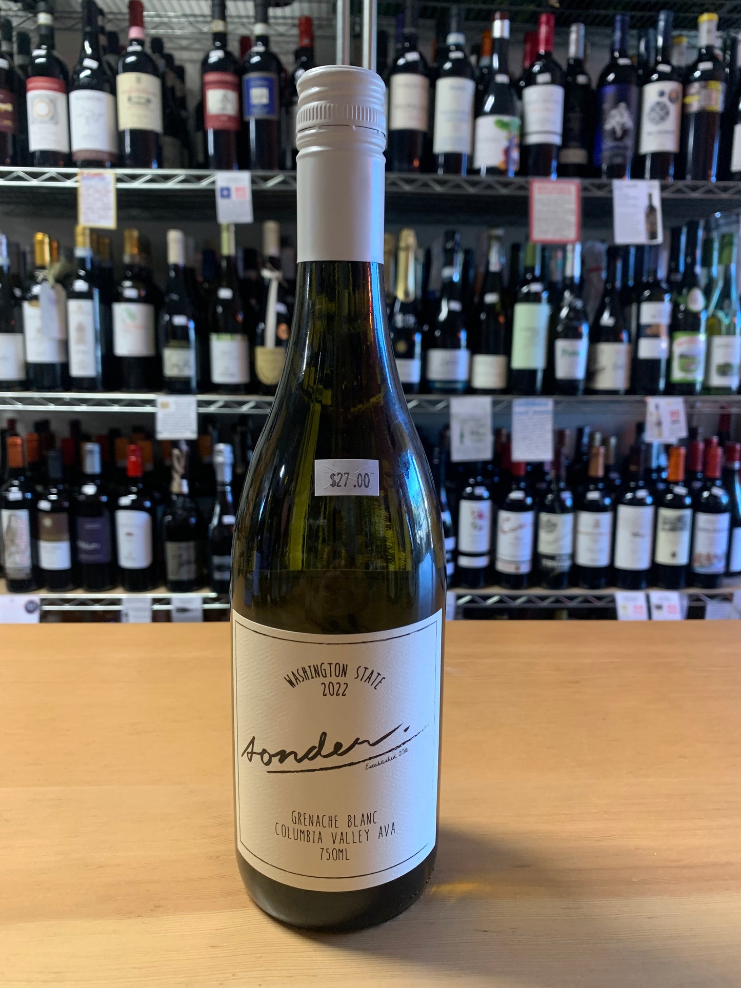 SONDER 2022 Grenache Blanc (Columbia Valley, WA)